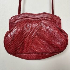 Vintage Saldana Snakeskin Bag